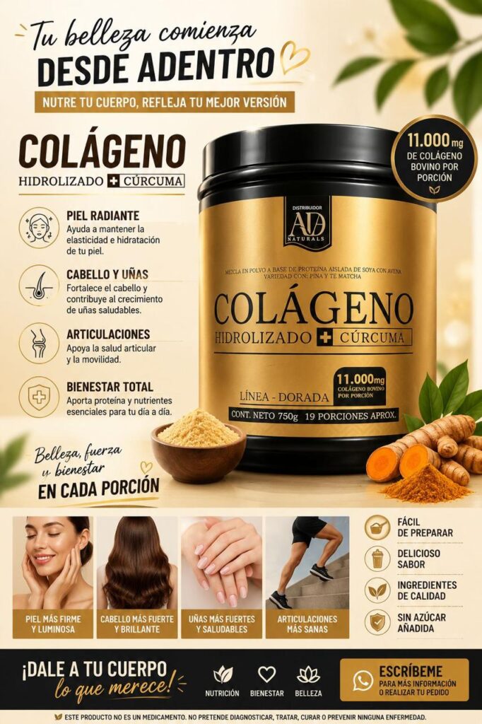 Colágeno hidrolizado + Cúrcuma